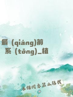 最強(qiáng)前鋒系統(tǒng)