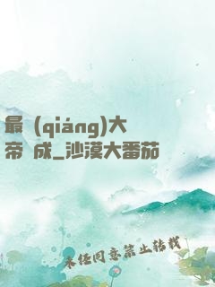 最強(qiáng)大帝煉成