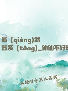 最強(qiáng)武器系統(tǒng)