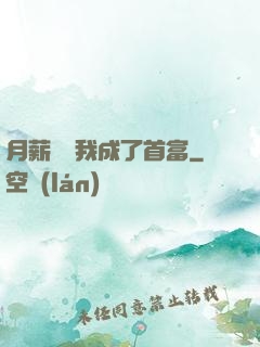 月薪兩萬我成了首富