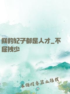 朕的妃子都是人才
