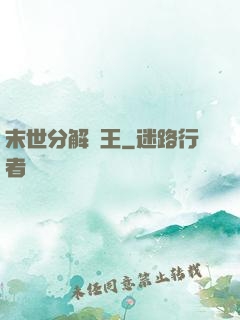 末世分解為王
