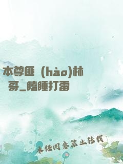 本尊匪號(hào)林帥哥