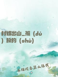 村婿出山