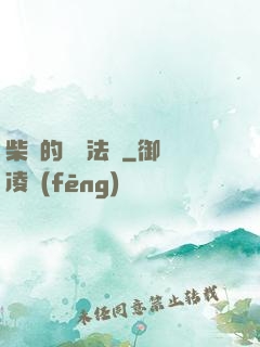 柴靜的氣場法則