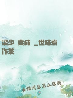 梁少寵妻成癮