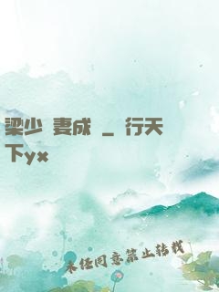 梁少寵妻成癮