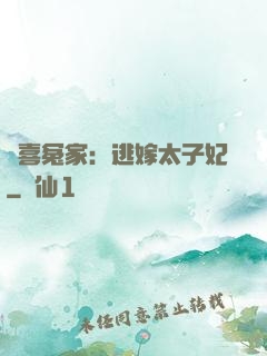 歡喜冤家：逃嫁太子妃
