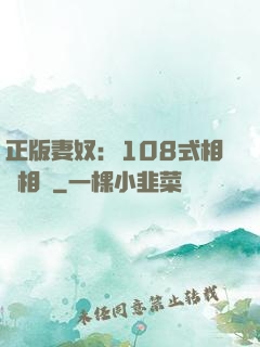 正版妻奴：108式相愛相殺