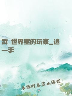 武俠世界里的玩家