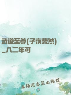 武道至尊(子夜斐然)