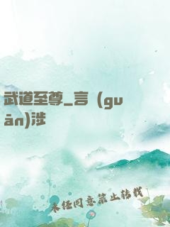 武道至尊