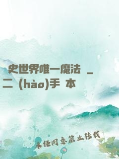 歷史世界唯一魔法師