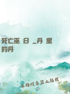 死亡巫師日記