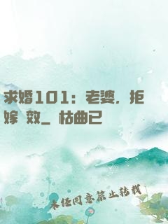 求婚101：老婆，拒嫁無效