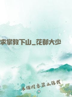 求掌教下山