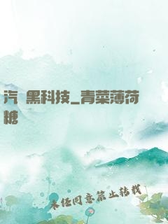 汽車黑科技