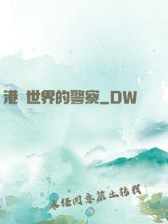 港綜世界的警察