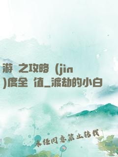 游戲之攻略進(jìn)度全滿值