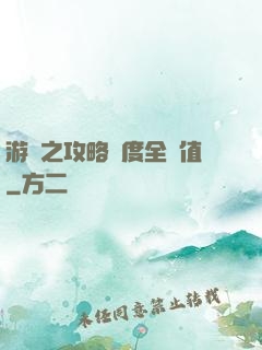 游戲之攻略進度全滿值