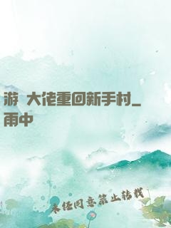 游戲大佬重回新手村