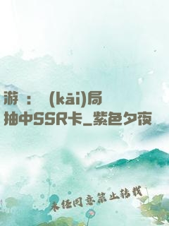 游戲：開(kāi)局抽中SSR卡