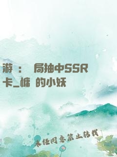 游戲：開局抽中SSR卡