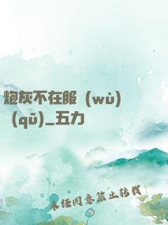 炮灰不在服務(wù)區(qū)