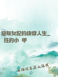 炮灰女配的快穿人生