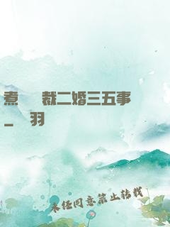 煮婦與總裁二婚三五事