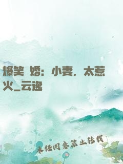 爆笑寵婚：小妻，太惹火