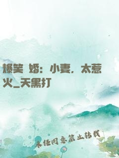 爆笑寵婚：小妻，太惹火
