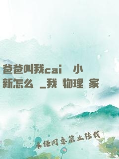 爸爸叫我cai媽媽小新怎么讀