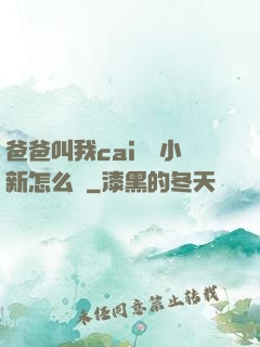 爸爸叫我cai媽媽小新怎么讀
