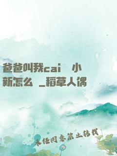 爸爸叫我cai媽媽小新怎么讀