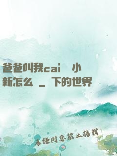 爸爸叫我cai媽媽小新怎么讀
