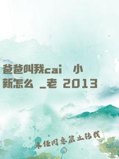 爸爸叫我cai媽媽小新怎么讀