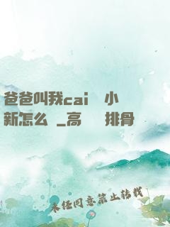 爸爸叫我cai媽媽小新怎么讀