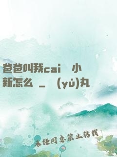 爸爸叫我cai媽媽小新怎么讀