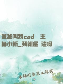 爸爸叫我cod媽媽主角小新