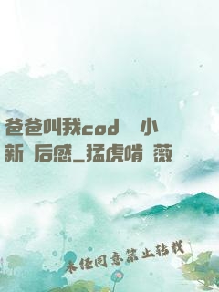 爸爸叫我cod媽媽小新讀后感