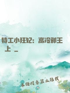 特工小狂妃：高冷邪王寵上癮