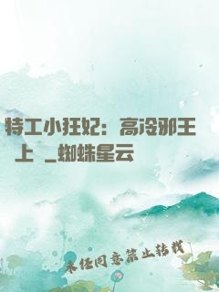 特工小狂妃：高冷邪王寵上癮
