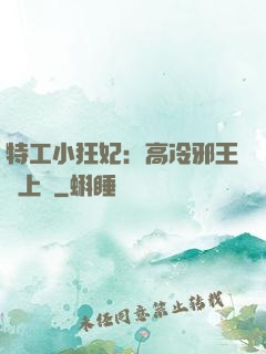 特工小狂妃：高冷邪王寵上癮
