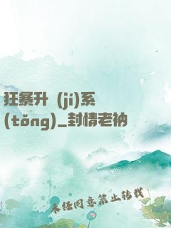 狂暴升級(jí)系統(tǒng)