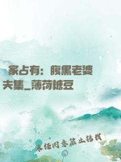 獨家占有：腹黑老婆馭夫集