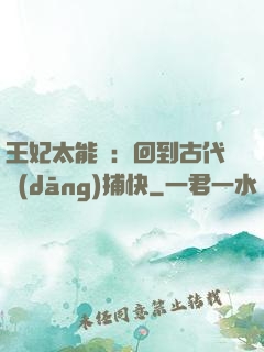 王妃太能鬧：回到古代當(dāng)捕快