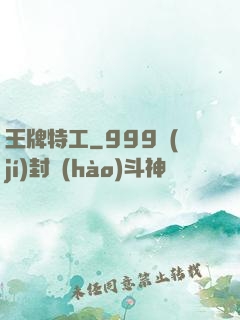 王牌特工