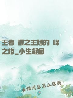 王者榮耀之主播的巔峰之路