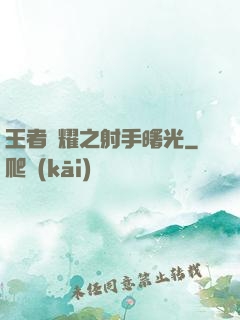 王者榮耀之射手曙光